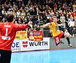 16.12.2016, Krems, Handball, Handball Liga Austria, HLA, GD, UHK Krems, SG Westwien<br>UDOVIC Sandro, VISY Norbert<br><br><br>Copyright / www. sportfotos. at<br>Missongasse 21<br>A - 3500 Krems<br>zierlinger@sportfotos.at<br>www.sportfotos.at<br>Kremser Bank <br>BIC SPKDAT21XXX<br>IBAN AT392022800704000918<br>