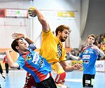 07.12.2016, Krems, Handball, Handball Liga Austria, HLA, GD, UHK Krems, Union Leoben,<br>KUHN Thomas, POSCH Fabian, SALBRECHTER Stefan Bernhard<br><br><br>Copyright / www. sportfotos. at<br>Missongasse 21<br>A - 3500 Krems<br>zierlinger@sportfotos.at<br>www.sportfotos.at<br>Kremser Bank <br>BIC SPKDAT21XXX<br>IBAN AT392022800704000918<br>