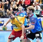 07.12.2016, Krems, Handball, Handball Liga Austria, HLA, GD, UHK Krems, Union Leoben,<br>POSCH Fabian, SCHWARZ Andreas<br><br><br>Copyright / www. sportfotos. at<br>Missongasse 21<br>A - 3500 Krems<br>zierlinger@sportfotos.at<br>www.sportfotos.at<br>Kremser Bank <br>BIC SPKDAT21XXX<br>IBAN AT392022800704000918<br>