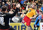 07.12.2016, Krems, Handball, Handball Liga Austria, HLA, GD, UHK Krems, Union Leoben,<br>MARINOVIC; Luka, POSCH Fabian, SABAGIRAEV Hasbulat<br><br><br>Copyright / www. sportfotos. at<br>Missongasse 21<br>A - 3500 Krems<br>zierlinger@sportfotos.at<br>www.sportfotos.at<br>Kremser Bank <br>BIC SPKDAT21XXX<br>IBAN AT392022800704000918<br>