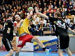 18.11.2016, Krems, Handball, Handball Liga Austria, HLA, GD, UHK Krems, WAT Margareten,<br>SEIDL Thomas, MITKOV Vlatko, ZIURA Vytautas<br><br><br>Copyright / www. sportfotos. at<br>Missongasse 21<br>A - 3500 Krems<br>zierlinger@sportfotos.at<br>www.sportfotos.at<br>Kremser Bank <br>BIC SPKDAT21XXX<br>IBAN AT392022800704000918<br>