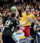 18.11.2016, Krems, Handball, Handball Liga Austria, HLA, GD, UHK Krems, WAT Margareten,<br>SEIDL Thomas, FEICHTINGER Sebastian, MARTINOVIC Marin<br><br><br>Copyright / www. sportfotos. at<br>Missongasse 21<br>A - 3500 Krems<br>zierlinger@sportfotos.at<br>www.sportfotos.at<br>Kremser Bank <br>BIC SPKDAT21XXX<br>IBAN AT392022800704000918<br>