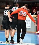 18.11.2016, Krems, Handball, Handball Liga Austria, HLA, GD, UHK Krems, WAT Margareten,<br>ZIURA Vytautas, JOVANOVIC Stefan, PILIPOVIC Kristian<br><br><br>Copyright / www. sportfotos. at<br>Missongasse 21<br>A - 3500 Krems<br>zierlinger@sportfotos.at<br>www.sportfotos.at<br>Kremser Bank <br>BIC SPKDAT21XXX<br>IBAN AT392022800704000918<br>