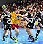 10.03.2017, Krems, Handball, Handball Liga Austria, HLA, OPO, UHK Krems, Bregenz,<br>BAMMER Dominik, POSCH Fabian, BELJANSKI Bojan, ESEGOVIC Ante<br><br><br>Copyright DIENER / Zierlinger Karl<br>Marktgasse 3-7 / 4 / 5 / 21<br>A-1090 Wien<br>Telefax +43 1 955 32 35<br>Mobil +43 676 629 98 51<br>BA-CA<br>Bank Nr. 12000<br>Account Nr. 00712 223 783<br>e-mail: agentur@diener.at<br>Datenbank: www.diener.at<br>