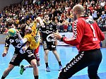 10.03.2017, Krems, Handball, Handball Liga Austria, HLA, OPO, UHK Krems, Bregenz,<br>BAMMER Dominik, SCHOPF Tobias, BELJANSKI Bojan, ALEKSIC Goran<br><br><br>Copyright DIENER / Zierlinger Karl<br>Marktgasse 3-7 / 4 / 5 / 21<br>A-1090 Wien<br>Telefax +43 1 955 32 35<br>Mobil +43 676 629 98 51<br>BA-CA<br>Bank Nr. 12000<br>Account Nr. 00712 223 783<br>e-mail: agentur@diener.at<br>Datenbank: www.diener.at