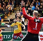 10.03.2017, Krems, Handball, Handball Liga Austria, HLA, OPO, UHK Krems, Bregenz,<br>SCHOPF Tobias, ALEKSIC Goran<br><br><br>Copyright DIENER / Zierlinger Karl<br>Marktgasse 3-7 / 4 / 5 / 21<br>A-1090 Wien<br>Telefax +43 1 955 32 35<br>Mobil +43 676 629 98 51<br>BA-CA<br>Bank Nr. 12000<br>Account Nr. 00712 223 783<br>e-mail: agentur@diener.at<br>Datenbank: www.diener.at<br>