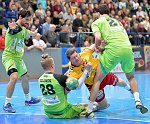 11.02.2017, Krems, Handball, Handball Liga Austria, HLA, OPO, UHK Krems, SG Westwien<br>FEUCHTMANN Erwin, JELINEK Wilhelm, WALZER Guenther, HAJDU Gabor<br><br><br>Copyright / www. sportfotos. at<br>Missongasse 21<br>A - 3500 Krems<br>zierlinger@sportfotos.at<br>www.sportfotos.at<br>Kremser Bank <br>BIC SPKDAT21XXX<br>IBAN AT392022800704000918<br>