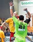 11.02.2017, Krems, Handball, Handball Liga Austria, HLA, OPO, UHK Krems, SG Westwien<br>MITKOV Vlatko, HAJDU Gabor<br><br><br>Copyright / www. sportfotos. at<br>Missongasse 21<br>A - 3500 Krems<br>zierlinger@sportfotos.at<br>www.sportfotos.at<br>Kremser Bank <br>BIC SPKDAT21XXX<br>IBAN AT392022800704000918<br>
