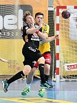 12.05.2018, Krems, Handball, Handball Liga Austria, HLA, 2.HF, UHK Krems, WAT Margareten,<br>HUTECEK Lukas, HASECIC Kenan<br><br><br>Copyright / www. sportfotos. at<br>Missongasse 21<br>A - 3500 Krems<br>zierlinger@sportfotos.at<br>www.sportfotos.at<br>Kremser Bank <br>BIC SPKDAT21XXX<br>IBAN AT392022800704000918<br>