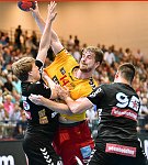 12.05.2018, Krems, Handball, Handball Liga Austria, HLA, 2.HF, UHK Krems, WAT Margareten,<br>HUTECEK Lukas, POSCH Fabian, SEIDL Thomas<br><br><br>Copyright / www. sportfotos. at<br>Missongasse 21<br>A - 3500 Krems<br>zierlinger@sportfotos.at<br>www.sportfotos.at<br>Kremser Bank <br>BIC SPKDAT21XXX<br>IBAN AT392022800704000918<br>