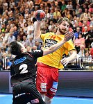 05.05.2018, Krems, Handball, Handball Liga Austria, HLA, 3.VF, UHK Krems,  HT Schwaz,<br>WANITSCHEK Alexander, POSCH Fabian<br><br><br>Copyright / www. sportfotos. at<br>Missongasse 21<br>A - 3500 Krems<br>zierlinger@sportfotos.at<br>www.sportfotos.at<br>Kremser Bank <br>BIC SPKDAT21XXX<br>IBAN AT392022800704000918
