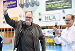 16.02.2018, Krems, Handball, Handball Liga Austria, HLA, Bonusrunde, UHK Krems, Bregenz,<br>GRUBOECK Herbert, NUSSBAUM Josef<br><br><br>Copyright / www. sportfotos. at<br>Missongasse 21<br>A - 3500 Krems<br>zierlinger@sportfotos.at<br>www.sportfotos.at<br>Kremser Bank <br>BIC SPKDAT21XXX<br>IBAN AT392022800704000918<br>