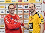 16.02.2018, Krems, Handball, Handball Liga Austria, HLA, Bonusrunde, UHK Krems, Bregenz,<br>ANGELOV Petre, MITKOV Vlatko<br><br><br>Copyright / www. sportfotos. at<br>Missongasse 21<br>A - 3500 Krems<br>zierlinger@sportfotos.at<br>www.sportfotos.at<br>Kremser Bank <br>BIC SPKDAT21XXX<br>IBAN AT392022800704000918<br>