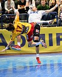 02.03.2018, Krems, Handball, Handball Liga Austria, HLA, BR, UHK Krems, HC Hard,<br>SCHOPF Tobias, WUESTNER Frederic<br><br><br>Copyright / www. sportfotos. at<br>Missongasse 21<br>A - 3500 Krems<br>zierlinger@sportfotos.at<br>www.sportfotos.at<br>Kremser Bank <br>BIC SPKDAT21XXX<br>IBAN AT392022800704000918