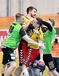 14.03.2018, Krems, Handball, Handball Liga Austria, HLA, BR, UHK Krems, SG Westwien<br>JELINEK Wilhelm, POSCH Fabian, PROKOP Gunnar, RAGNARSSON Olafur Bjarki<br><br><br>Copyright / www. sportfotos. at<br>Missongasse 21<br>A - 3500 Krems<br>zierlinger@sportfotos.at<br>www.sportfotos.at<br>Kremser Bank <br>BIC SPKDAT21XXX<br>IBAN AT392022800704000918<br>