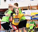 14.03.2018, Krems, Handball, Handball Liga Austria, HLA, BR, UHK Krems, SG Westwien<br>JELINEK Wilhelm, SIMEK Marko, KRISTJANSSON Viggo<br><br><br>Copyright / www. sportfotos. at<br>Missongasse 21<br>A - 3500 Krems<br>zierlinger@sportfotos.at<br>www.sportfotos.at<br>Kremser Bank <br>BIC SPKDAT21XXX<br>IBAN AT392022800704000918<br>