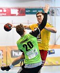 14.03.2018, Krems, Handball, Handball Liga Austria, HLA, BR, UHK Krems, SG Westwien<br>FRIMMEL Sebastian, JOCHMANN Jakob<br><br><br>Copyright / www. sportfotos. at<br>Missongasse 21<br>A - 3500 Krems<br>zierlinger@sportfotos.at<br>www.sportfotos.at<br>Kremser Bank <br>BIC SPKDAT21XXX<br>IBAN AT392022800704000918<br>