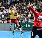 20.04.2018, Krems, Handball, Handball Liga Austria, HLA, BR, UHK Krems, WAT Margareten,<br>NIGG David, ZIURA Vytautas, TANIC Boris<br><br><br>Copyright / www. sportfotos. at<br>Missongasse 21<br>A - 3500 Krems<br>zierlinger@sportfotos.at<br>www.sportfotos.at<br>Kremser Bank <br>BIC SPKDAT21XXX<br>IBAN AT392022800704000918<br>