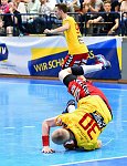 20.04.2018, Krems, Handball, Handball Liga Austria, HLA, BR, UHK Krems, WAT Margareten,<br>NIGG David, SIMEK Marko<br><br><br>Copyright / www. sportfotos. at<br>Missongasse 21<br>A - 3500 Krems<br>zierlinger@sportfotos.at<br>www.sportfotos.at<br>Kremser Bank <br>BIC SPKDAT21XXX<br>IBAN AT392022800704000918<br>