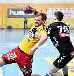 20.04.2018, Krems, Handball, Handball Liga Austria, HLA, BR, UHK Krems, WAT Margareten,<br>FEICHTINGER Sebastian, RIEDE Maximilian<br><br><br>Copyright / www. sportfotos. at<br>Missongasse 21<br>A - 3500 Krems<br>zierlinger@sportfotos.at<br>www.sportfotos.at<br>Kremser Bank <br>BIC SPKDAT21XXX<br>IBAN AT392022800704000918<br>