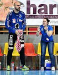 29.09.2017, Krems, Handball, Handball Liga Austria, HLA, GD, UHK Krems, Bregenz,<br>ALEKSIC Goran, PLANEGGER Veronica<br><br><br>Copyright / www. sportfotos. at<br>Missongasse 21<br>A - 3500 Krems<br>zierlinger@sportfotos.at<br>www.sportfotos.at<br>Kremser Bank <br>BIC SPKDAT21XXX<br>IBAN AT392022800704000918<br>