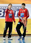 03.11.2017, Krems, Handball, Handball Liga Austria, HLA, GD, UHK Krems, HC Bruck,<br>DEIFL Florian, MUSEL Gregory<br><br><br>Copyright / www. sportfotos. at<br>Missongasse 21<br>A - 3500 Krems<br>zierlinger@sportfotos.at<br>www.sportfotos.at<br>Kremser Bank <br>BIC SPKDAT21XXX<br>IBAN AT392022800704000918