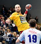 03.11.2017, Krems, Handball, Handball Liga Austria, HLA, GD, UHK Krems, HC Bruck,<br>MITKOV Vlatko, MAHMUTAJ Berat<br><br><br>Copyright / www. sportfotos. at<br>Missongasse 21<br>A - 3500 Krems<br>zierlinger@sportfotos.at<br>www.sportfotos.at<br>Kremser Bank <br>BIC SPKDAT21XXX<br>IBAN AT392022800704000918