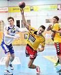 03.11.2017, Krems, Handball, Handball Liga Austria, HLA, GD, UHK Krems, HC Bruck,<br>OFFNER Paul, NIKIC Oliver, VISY Norbert<br><br><br>Copyright / www. sportfotos. at<br>Missongasse 21<br>A - 3500 Krems<br>zierlinger@sportfotos.at<br>www.sportfotos.at<br>Kremser Bank <br>BIC SPKDAT21XXX<br>IBAN AT392022800704000918