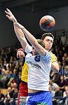 03.11.2017, Krems, Handball, Handball Liga Austria, HLA, GD, UHK Krems, HC Bruck,<br>FIZULETO Lucijan, TOMANN Aron<br><br><br>Copyright / www. sportfotos. at<br>Missongasse 21<br>A - 3500 Krems<br>zierlinger@sportfotos.at<br>www.sportfotos.at<br>Kremser Bank <br>BIC SPKDAT21XXX<br>IBAN AT392022800704000918