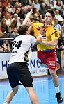 21.10.2017, Krems, Handball, Handball Liga Austria, HLA, GD, UHK Krems, HC Hard,<br>DICKER Daniel, JOCHMANN Jakob <br><br><br>Copyright / www. sportfotos. at<br>Missongasse 21<br>A - 3500 Krems<br>zierlinger@sportfotos.at<br>www.sportfotos.at<br>Kremser Bank <br>BIC SPKDAT21XXX<br>IBAN AT392022800704000918