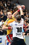 21.10.2017, Krems, Handball, Handball Liga Austria, HLA, GD, UHK Krems, HC Hard,<br>MITKOV Vlatko, WUESTNER Frederic<br><br><br>Copyright / www. sportfotos. at<br>Missongasse 21<br>A - 3500 Krems<br>zierlinger@sportfotos.at<br>www.sportfotos.at<br>Kremser Bank <br>BIC SPKDAT21XXX<br>IBAN AT392022800704000918