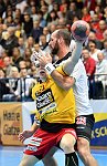 21.10.2017, Krems, Handball, Handball Liga Austria, HLA, GD, UHK Krems, HC Hard,<br>PROKOP Gunnar, SURAC Domagoj<br><br><br>Copyright / www. sportfotos. at<br>Missongasse 21<br>A - 3500 Krems<br>zierlinger@sportfotos.at<br>www.sportfotos.at<br>Kremser Bank <br>BIC SPKDAT21XXX<br>IBAN AT392022800704000918