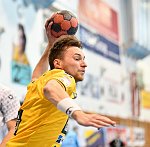 21.10.2017, Krems, Handball, Handball Liga Austria, HLA, GD, UHK Krems, HC Hard,<br>SCHAFLER Leonard<br><br><br>Copyright / www. sportfotos. at<br>Missongasse 21<br>A - 3500 Krems<br>zierlinger@sportfotos.at<br>www.sportfotos.at<br>Kremser Bank <br>BIC SPKDAT21XXX<br>IBAN AT392022800704000918