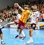 21.10.2017, Krems, Handball, Handball Liga Austria, HLA, GD, UHK Krems, HC Hard,<br>SCHOPF Tobias, ZIVKOVIC Boris<br><br><br>Copyright / www. sportfotos. at<br>Missongasse 21<br>A - 3500 Krems<br>zierlinger@sportfotos.at<br>www.sportfotos.at<br>Kremser Bank <br>BIC SPKDAT21XXX<br>IBAN AT392022800704000918