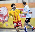 21.10.2017, Krems, Handball, Handball Liga Austria, HLA, GD, UHK Krems, HC Hard,<br>SCHOPF Tobias<br><br><br>Copyright / www. sportfotos. at<br>Missongasse 21<br>A - 3500 Krems<br>zierlinger@sportfotos.at<br>www.sportfotos.at<br>Kremser Bank <br>BIC SPKDAT21XXX<br>IBAN AT392022800704000918