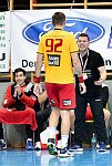 21.10.2017, Krems, Handball, Handball Liga Austria, HLA, GD, UHK Krems, HC Hard,<br>OMEROVIC Sakib, THAQI Ibish<br><br><br>Copyright / www. sportfotos. at<br>Missongasse 21<br>A - 3500 Krems<br>zierlinger@sportfotos.at<br>www.sportfotos.at<br>Kremser Bank <br>BIC SPKDAT21XXX<br>IBAN AT392022800704000918