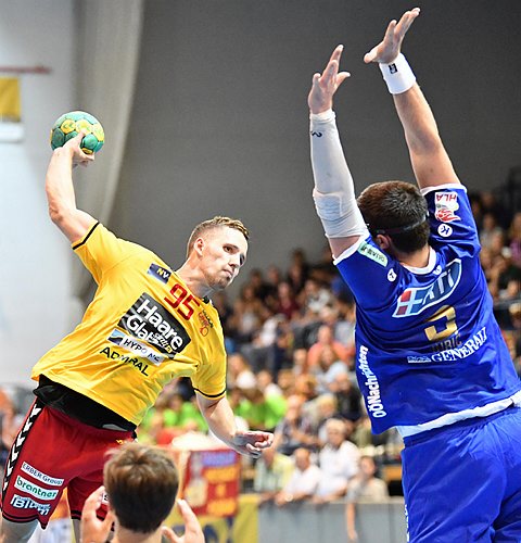 Handball, UHK Krems - HC Linz