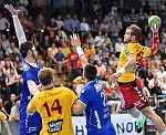 08.09.2017, Krems, Handball, Handball Liga Austria, HLA, GD, UHK Krems, HC Linz,<br>JURIC Antonio, POSCH Fabian, PREDRAGOVIC Srdjan, FEICHTINGER Sebastian<br><br><br><br><br>Copyright / www. sportfotos. at<br>Missongasse 21<br>A - 3500 Krems<br>zierlinger@sportfotos.at<br>www.sportfotos.at<br>Kremser Bank <br>BIC SPKDAT21XXX<br>IBAN AT392022800704000918
