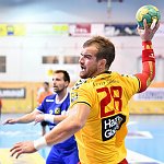 08.09.2017, Krems, Handball, Handball Liga Austria, HLA, GD, UHK Krems, HC Linz,<br>LEHNER Stefan, FEICHTINGER Sebastian<br><br><br><br><br>Copyright / www. sportfotos. at<br>Missongasse 21<br>A - 3500 Krems<br>zierlinger@sportfotos.at<br>www.sportfotos.at<br>Kremser Bank <br>BIC SPKDAT21XXX<br>IBAN AT392022800704000918