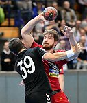 10.12.2017, Krems, Handball, Handball Liga Austria, HLA, GD, UHK Krems, HSG Graz,<br>GESSLBAUER Timo, POSCH Fabian<br><br><br>Copyright / www. sportfotos.at<br>Missongasse 21<br>A - 3500 Krems<br>zierlinger@sportfotos.at<br>www.sportfotos.at<br>Kremser Bank <br>BIC SPKDAT21XXX<br>IBAN AT392022800704000918<br>