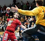 10.12.2017, Krems, Handball, Handball Liga Austria, HLA, GD, UHK Krems, HSG Graz,<br>FEICHTINGER Sebastian, EICHBERGER Thomas<br><br><br>Copyright / www. sportfotos.at<br>Missongasse 21<br>A - 3500 Krems<br>zierlinger@sportfotos.at<br>www.sportfotos.at<br>Kremser Bank <br>BIC SPKDAT21XXX<br>IBAN AT392022800704000918<br>