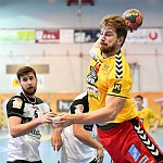 07.12.2017, Krems, Handball, Handball Liga Austria, HLA, GD, UHK Krems, SC Ferlach,<br>POSCH Fabian<br><br><br>Copyright / www. sportfotos.at<br>Missongasse 21<br>A - 3500 Krems<br>zierlinger@sportfotos.at<br>www.sportfotos.at<br>Kremser Bank <br>BIC SPKDAT21XXX<br>IBAN AT392022800704000918<br>