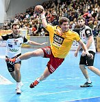 07.12.2017, Krems, Handball, Handball Liga Austria, HLA, GD, UHK Krems, SC Ferlach,<br>SIMIC Mario, WALZER Guenther, KROBATH Leander<br><br><br>Copyright / www. sportfotos.at<br>Missongasse 21<br>A - 3500 Krems<br>zierlinger@sportfotos.at<br>www.sportfotos.at<br>Kremser Bank <br>BIC SPKDAT21XXX<br>IBAN AT392022800704000918<br>