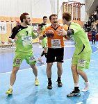 15.12.2017, Krems, Handball, Handball Liga Austria, HLA, GD, UHK Krems, SG Westwien<br>FUEHRER Matthias, LAJKO Csaba, FRIMMEL Sebastian<br><br><br>Copyright / www. sportfotos. at<br>Missongasse 21<br>A - 3500 Krems<br>zierlinger@sportfotos.at<br>www.sportfotos.at<br>Kremser Bank <br>BIC SPKDAT21XXX<br>IBAN AT392022800704000918<br>