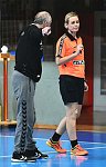 27.01.2018, Krems, Handball, Handball Liga Austria, HLA, Vorbereitung, UHK Krems, Dabas VSE KC,<br>SZILAGYI Istvan, VRANES Ana<br><br><br>Copyright / www. sportfotos.at<br>Missongasse 21<br>A - 3500 Krems<br>zierlinger@sportfotos.at<br>www.sportfotos.at<br>Kremser Bank <br>BIC SPKDAT21XXX<br>IBAN AT392022800704000918<br>