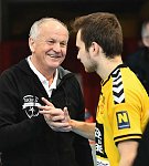 27.01.2018, Krems, Handball, Handball Liga Austria, HLA, Vorbereitung, UHK Krems, Dabas VSE KC,<br>SZILAGYI Istvan, SCHAFLER Leonard<br><br><br>Copyright / www. sportfotos.at<br>Missongasse 21<br>A - 3500 Krems<br>zierlinger@sportfotos.at<br>www.sportfotos.at<br>Kremser Bank <br>BIC SPKDAT21XXX<br>IBAN AT392022800704000918<br>