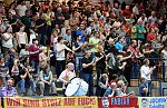 27.04.2018, Krems, Handball, Handball Liga Austria, HLA, BR, UHK Krems,  HT Schwaz,<br>Kremser Fans<br><br><br>Copyright / www. sportfotos. at<br>Missongasse 21<br>A - 3500 Krems<br>zierlinger@sportfotos.at<br>www.sportfotos.at<br>Kremser Bank <br>BIC SPKDAT21XXX<br>IBAN AT392022800704000918