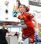 03.08.2018, Krems, Handball, Vorbereitung, UHK Krems, St. Poelten,<br>BRUCKNER Matthias<br><br><br><br>Copyright / www. sportfotos.at<br>Missongasse 21<br>A - 3500 Krems<br>zierlinger@sportfotos.at<br>www.sportfotos.at<br>Kremser Bank <br>BIC SPKDAT21XXX<br>IBAN AT392022800704000918<br>