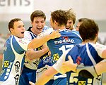 12.05.2012, Krems, Handball, Handball Liga Austria, <br>HLA, Halbfinalserie, Spiel 3, UHK Krems, HITTirol,<br>CLEMENTI Matthias,  HERMANN Maximilian, WATZL Stefan, STEIGER Pius, KAINMUELLER Klemens<br><br><br><br>Copyright DIENER / Zierlinger Karl<br>Marktgasse 3-7 / 4 / 5 / 21<br>A-1090 Wien<br>Telefax +43 1 955 32 35<br>Mobil +43 676 629 98 51<br>BA-CA<br>Bank Nr. 12000<br>Account Nr. 00712 223 783<br>e-mail: agentur@diener.at<br>Datenbank: www.diener.at
