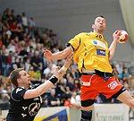 21.04.2012, Krems, Handball, Handball Liga Austria, <br>HLA, MPO, UHK Krems, Bregenz,<br>PODVRSIC Andraz, LAZAREVIC Uros<br><br><br>Copyright DIENER / Zierlinger Karl<br>Marktgasse 3-7 / 4 / 5 / 21<br>A-1090 Wien<br>Telefax +43 1 955 32 35<br>Mobil +43 676 629 98 51<br>BA-CA<br>Bank Nr. 12000<br>Account Nr. 00712 223 783<br>e-mail: agentur@diener.at<br>Datenbank: www.diener.at